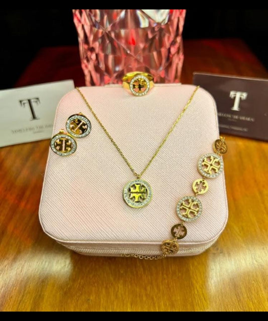 Tory Burch Set White Color